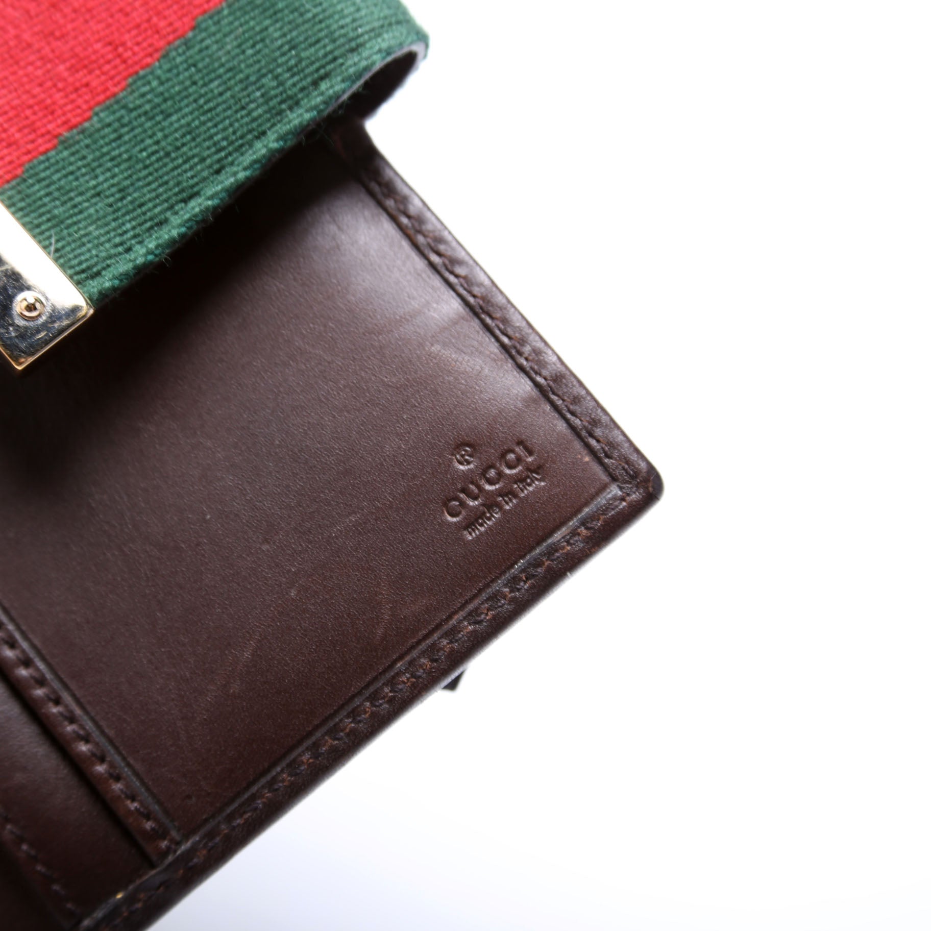 181672 GG Canvas Continental Wallet Tan/Brown