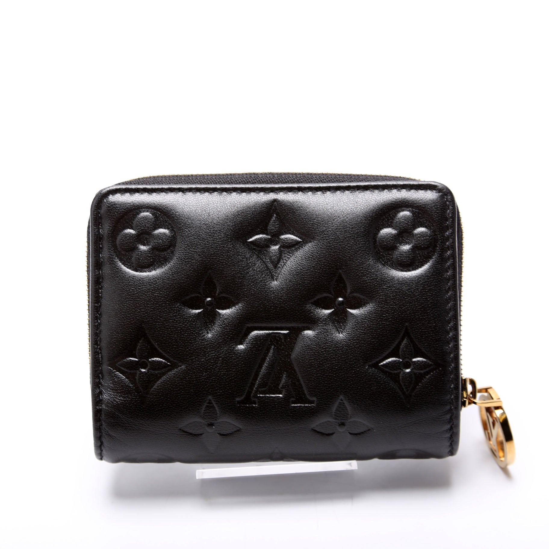 Lou Coussin Wallet Lambskin Black