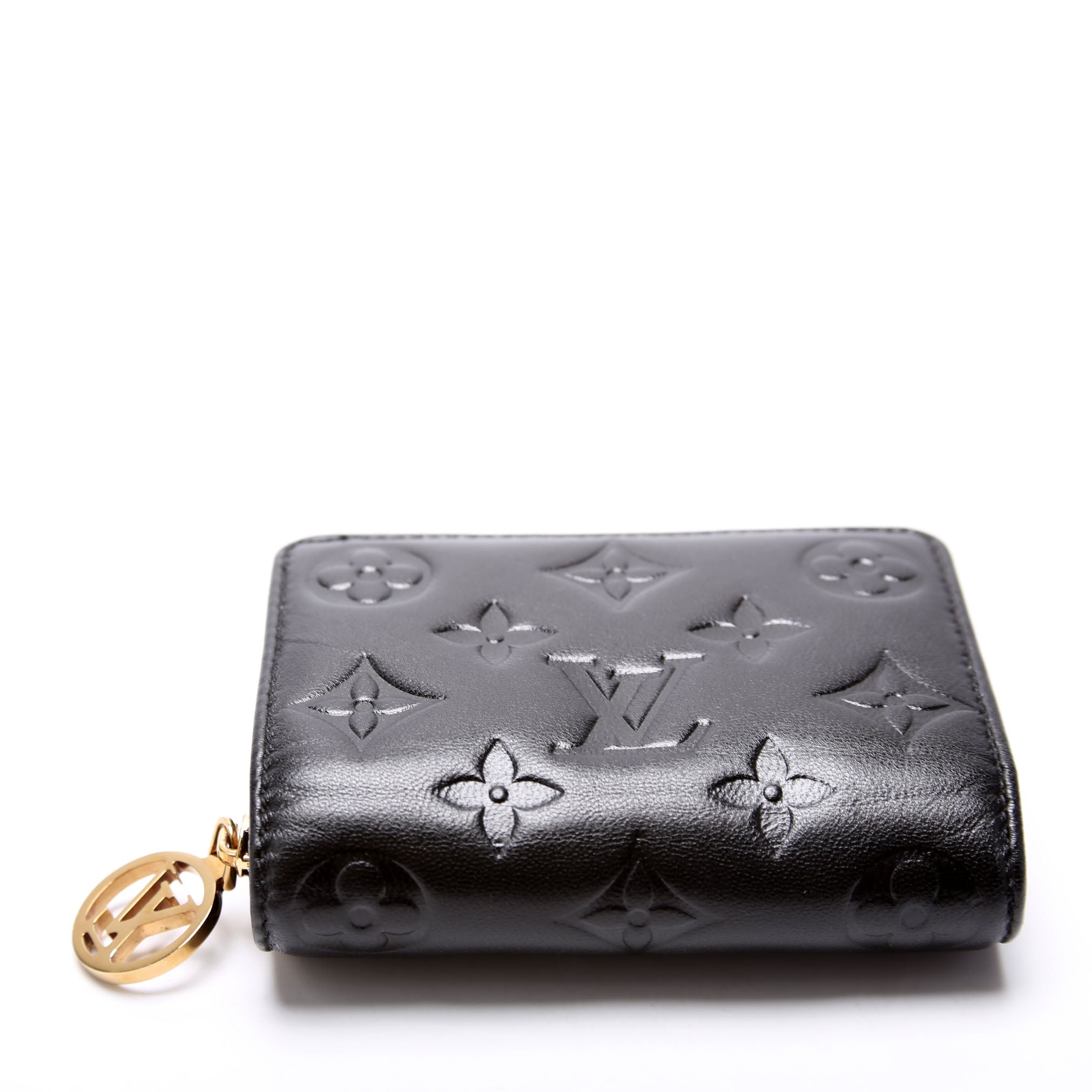 Lou Coussin Wallet Lambskin Black