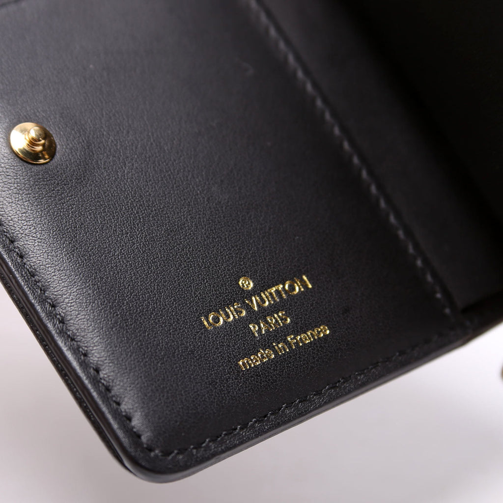Lou Coussin Wallet Lambskin Black