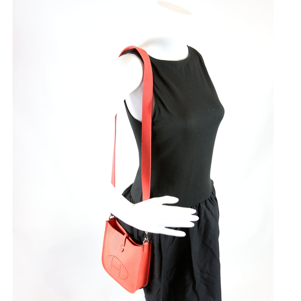 Hermes Evelyne TPM Red
