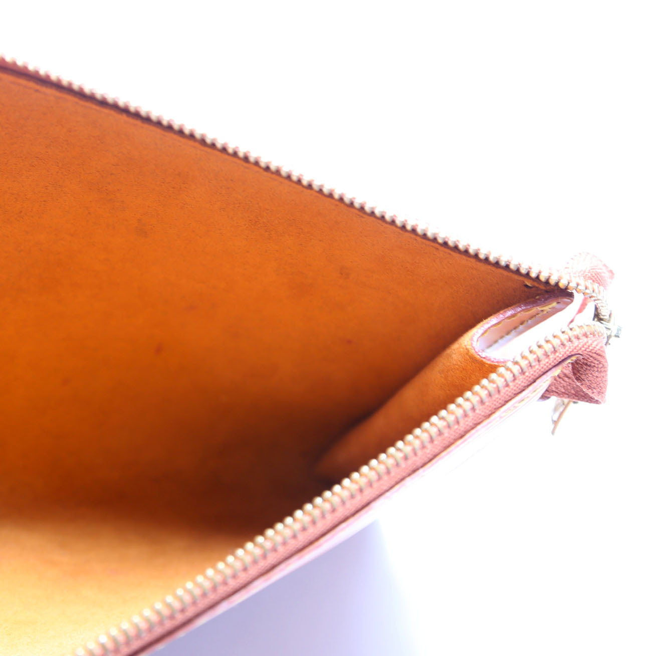 Pochette Accessories Epi Brown
