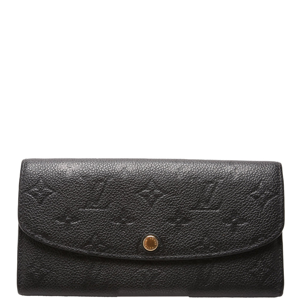 Emilie Wallet Empreinte Black