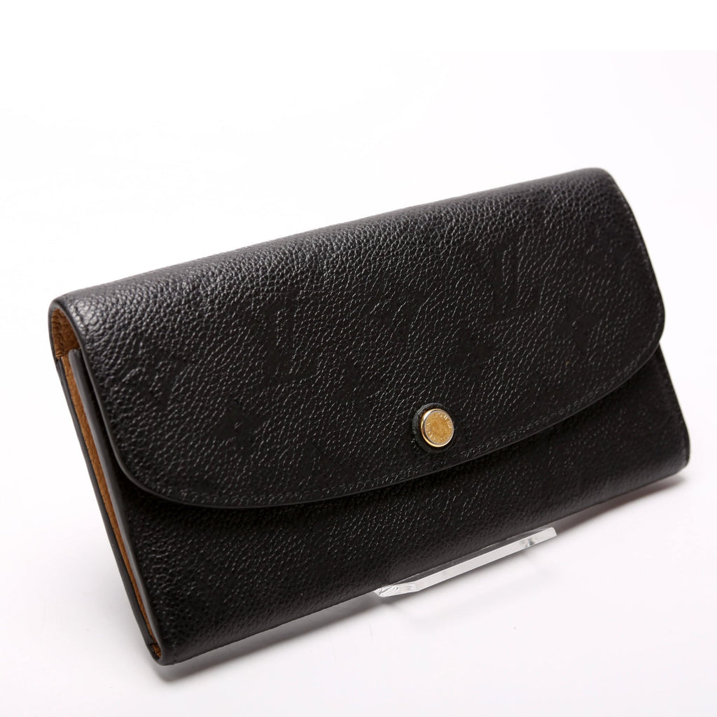 Emilie Wallet Empreinte Black
