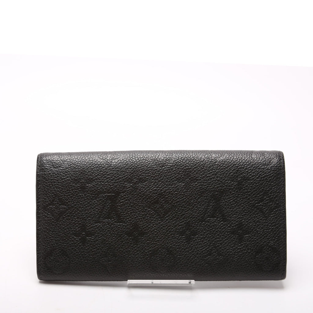 Emilie Wallet Empreinte Black