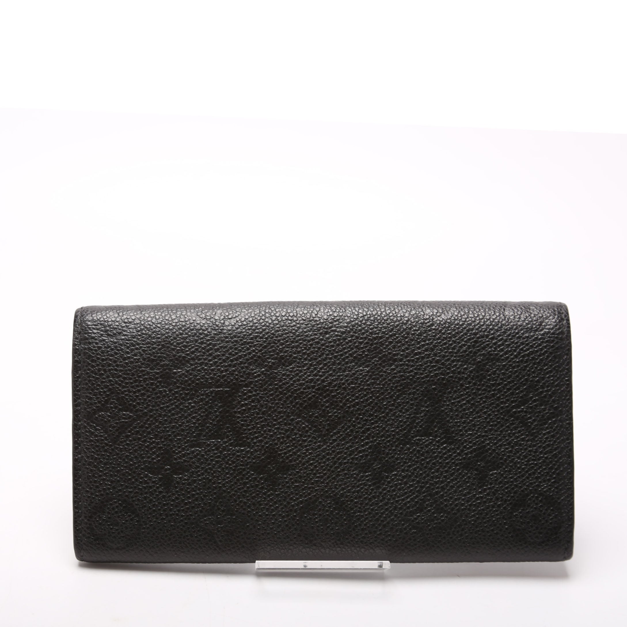 Emilie Wallet Empreinte Black