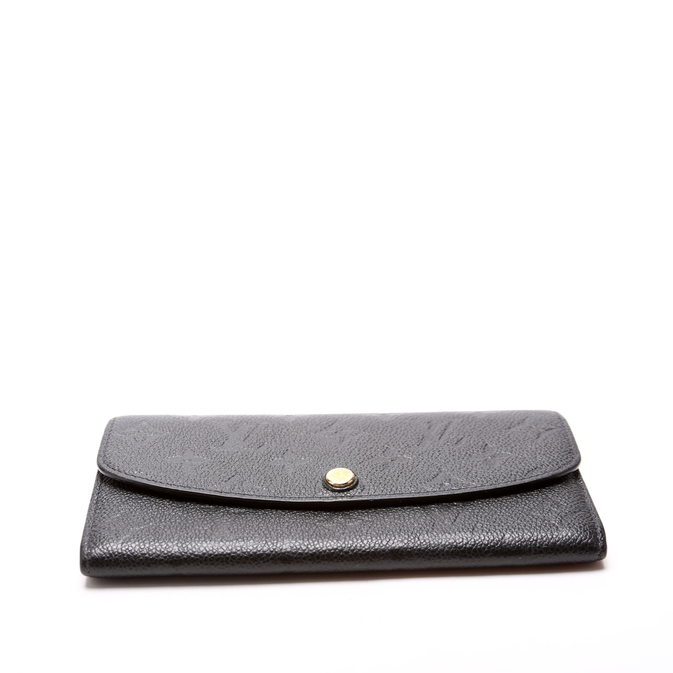 Emilie Wallet Empreinte Black