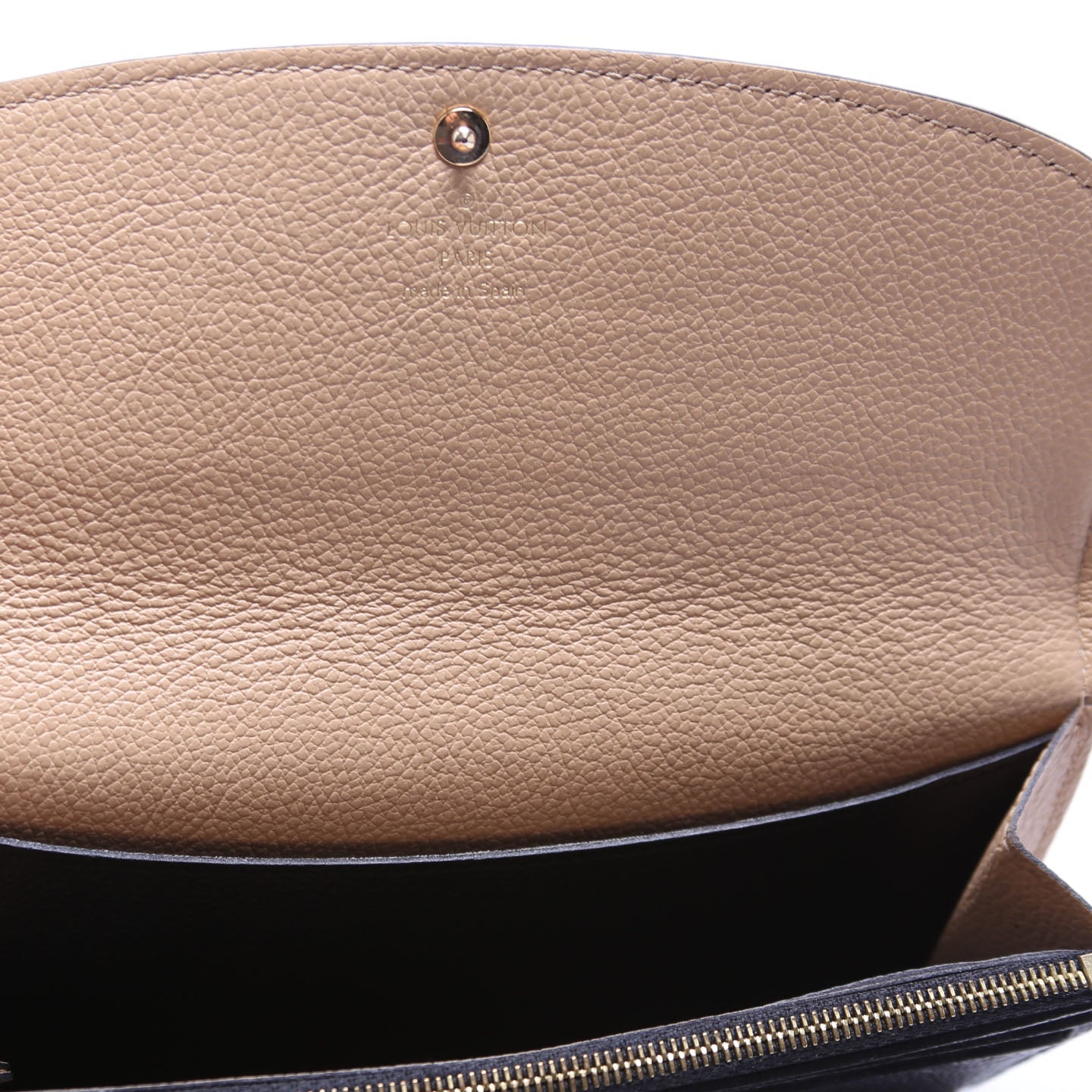 Emilie Wallet Empreinte Black