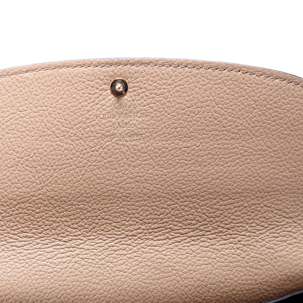 Emilie Wallet Empreinte Black