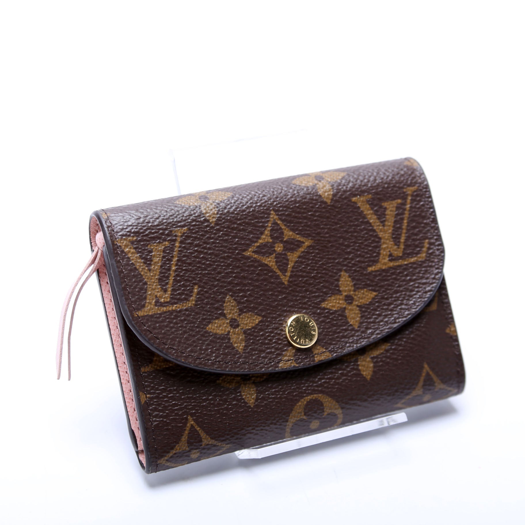 Rosalie Coin Purse Monogram Pink