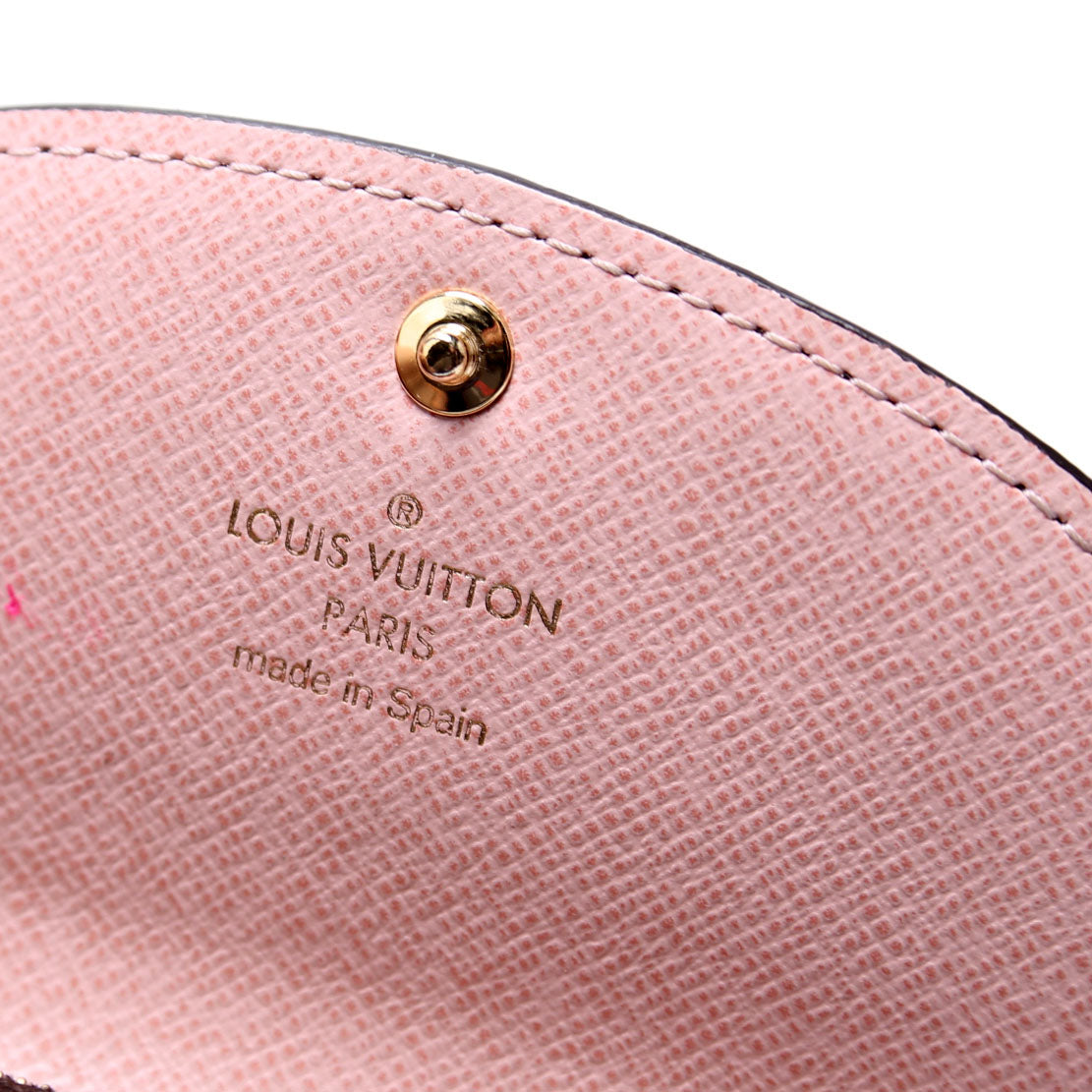 Rosalie Coin Purse Monogram Pink