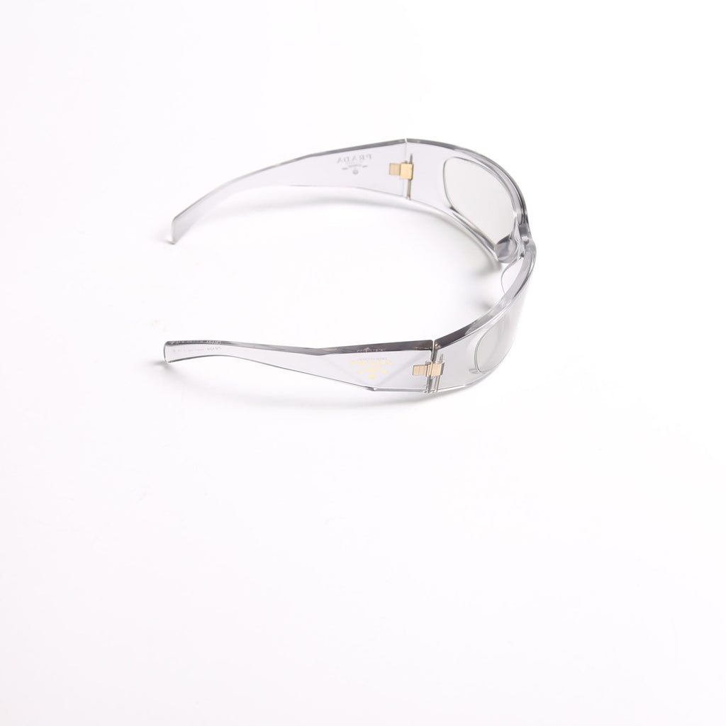 Prada SPR A14 Transparent Symbole Sunglasses Grey