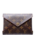 Kirigami Pouch Medium Monogram Red