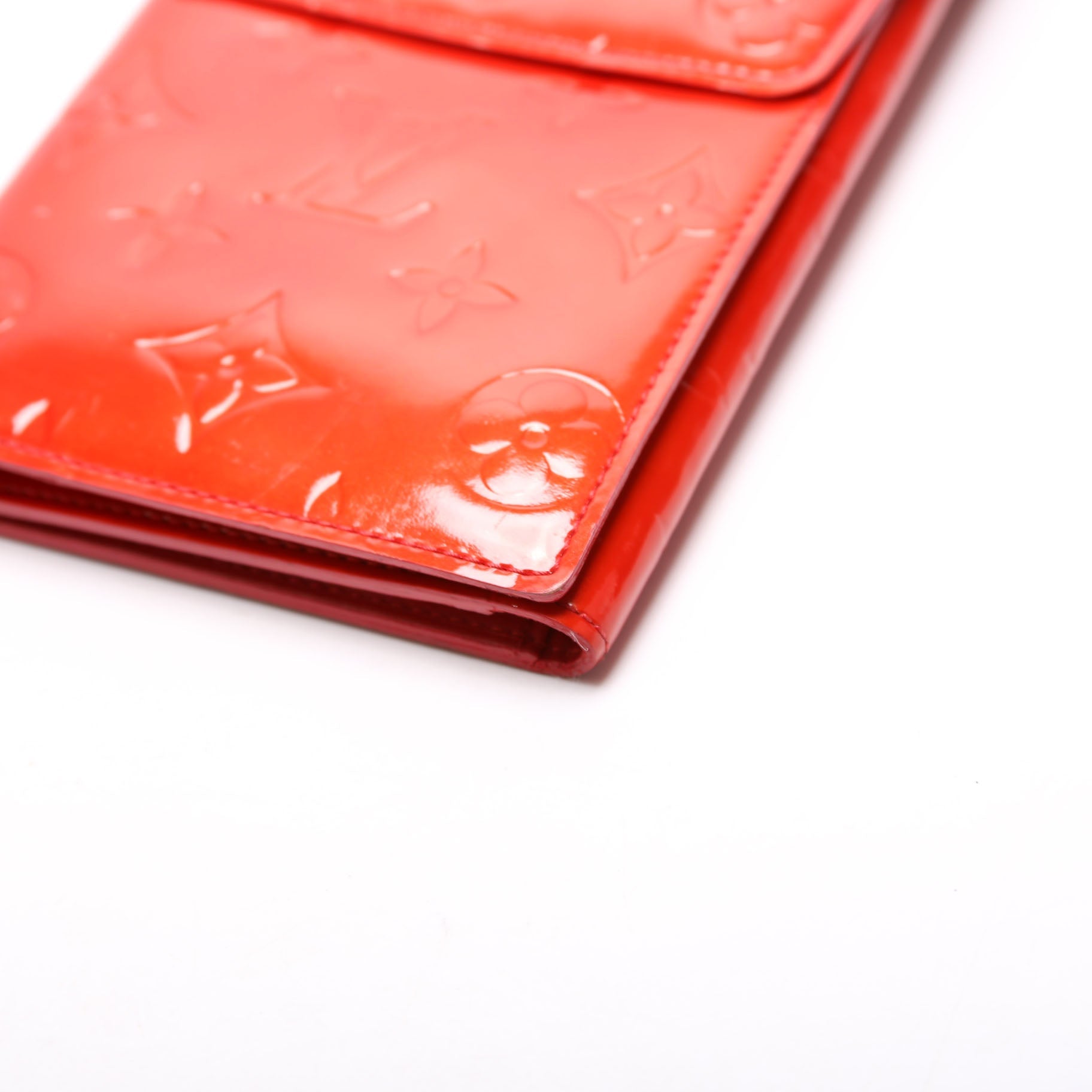 Walker Wallet Vernis Red