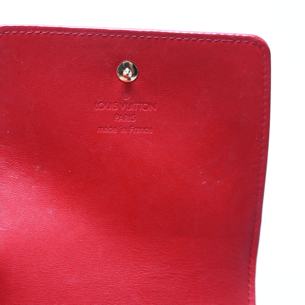 Walker Wallet Vernis Red