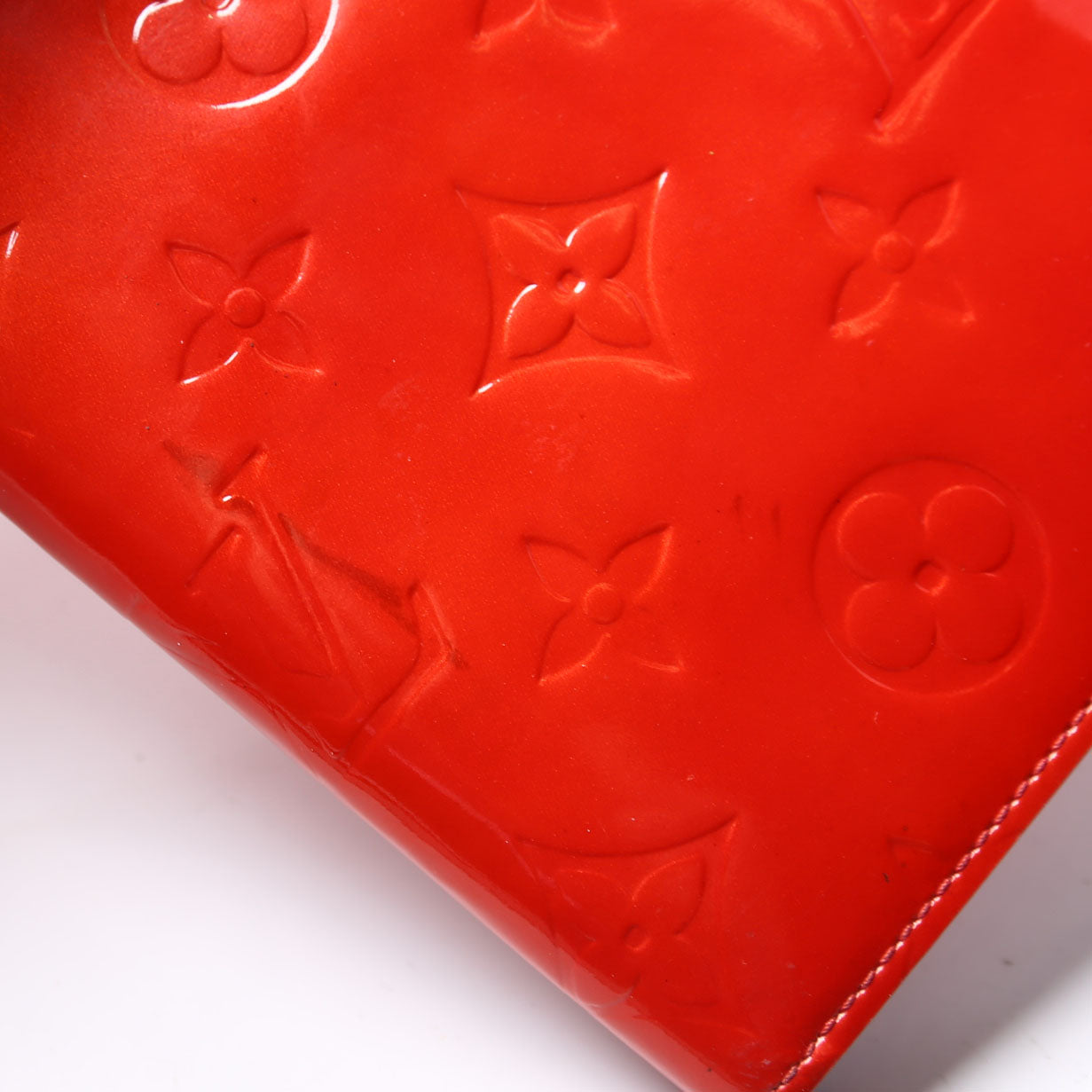 Walker Wallet Vernis Red