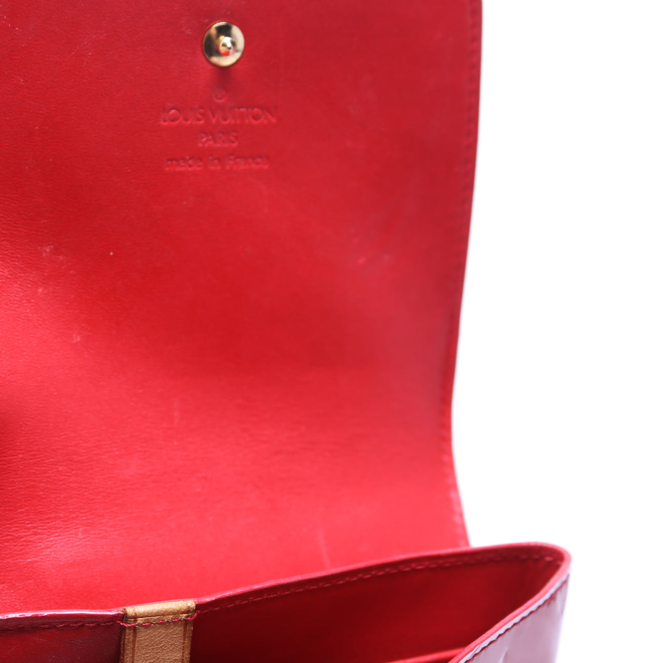 Walker Wallet Vernis Red
