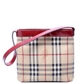 Haymarket Check Mini Shoulder Bag Beige/Red