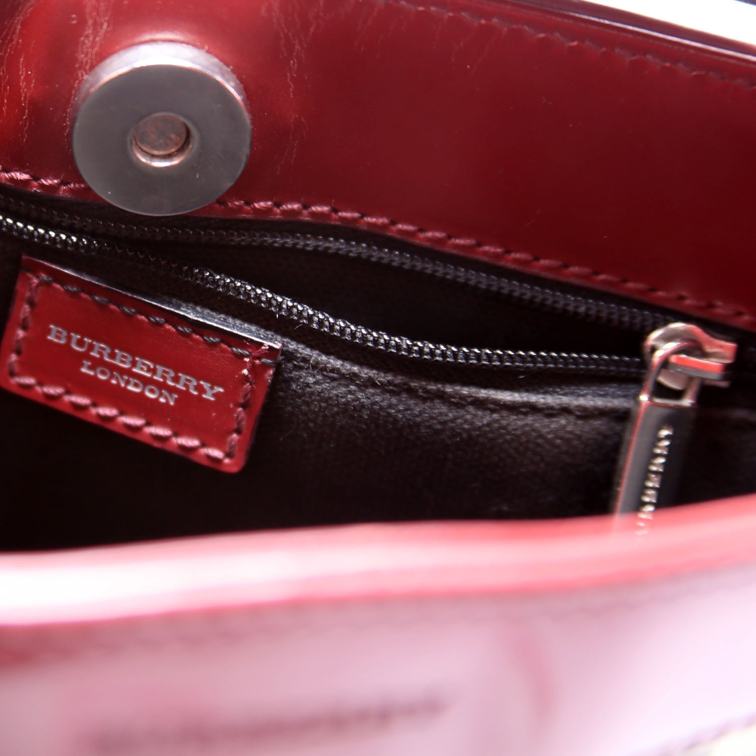 Haymarket Check Mini Shoulder Bag Beige/Red