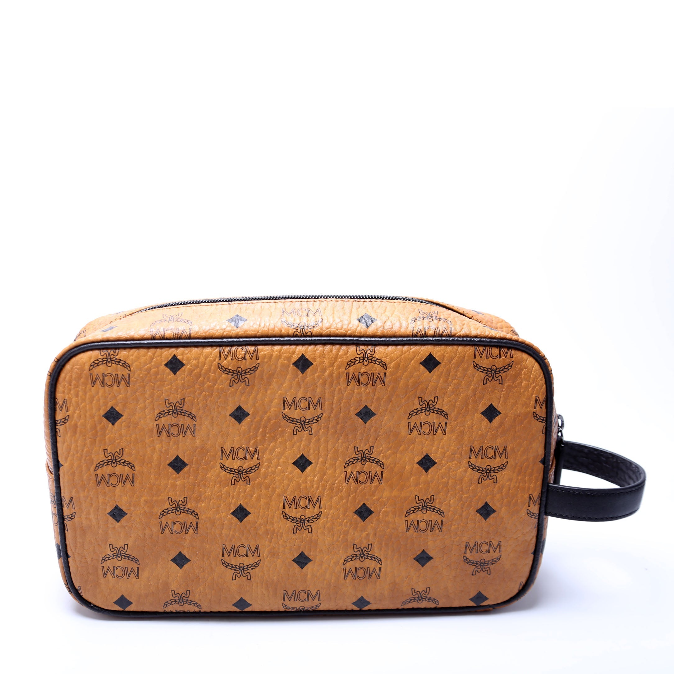 Visetos Toiletry Pouch Cognac/Black