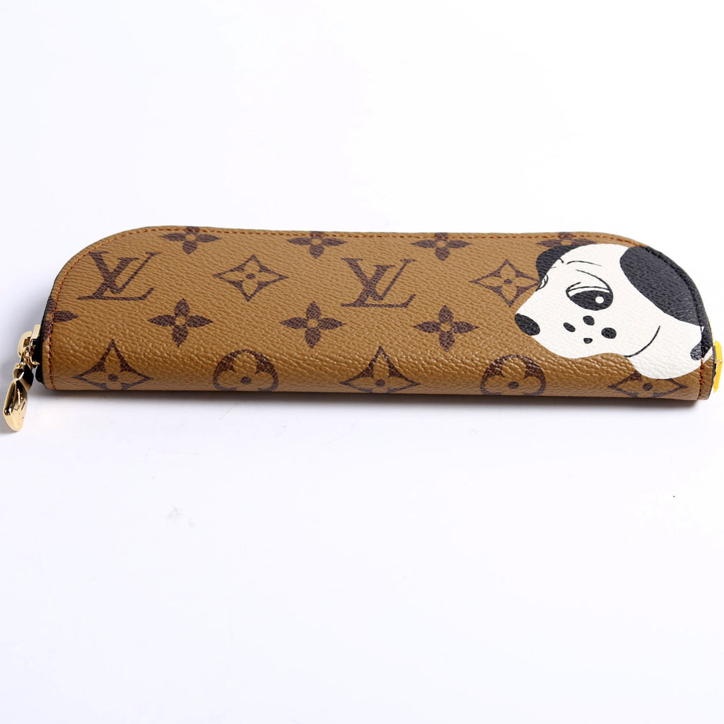 Come and Play With Me Charlotte Pencil Pouch Reverse Monogram