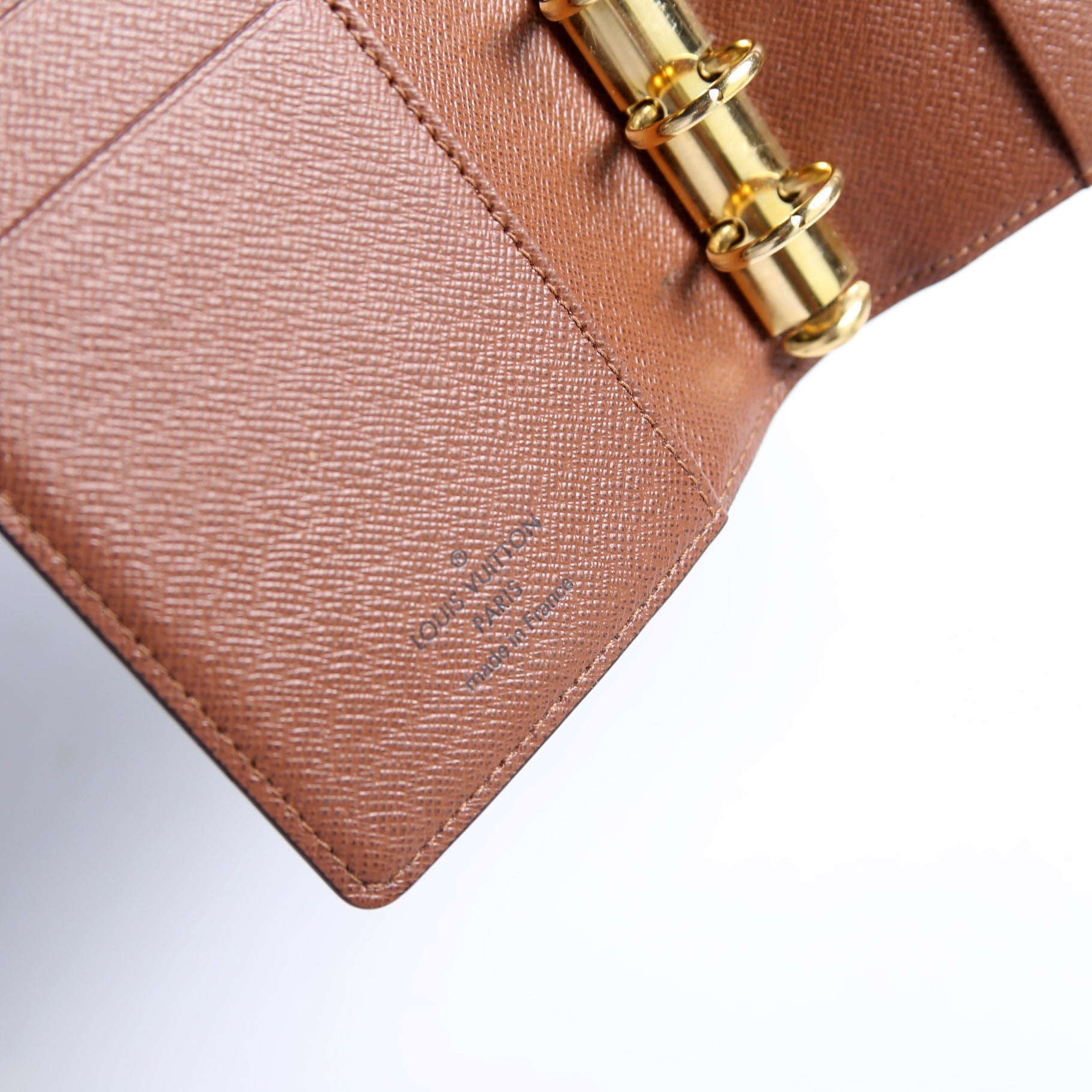 Agenda Small Ring Monogram