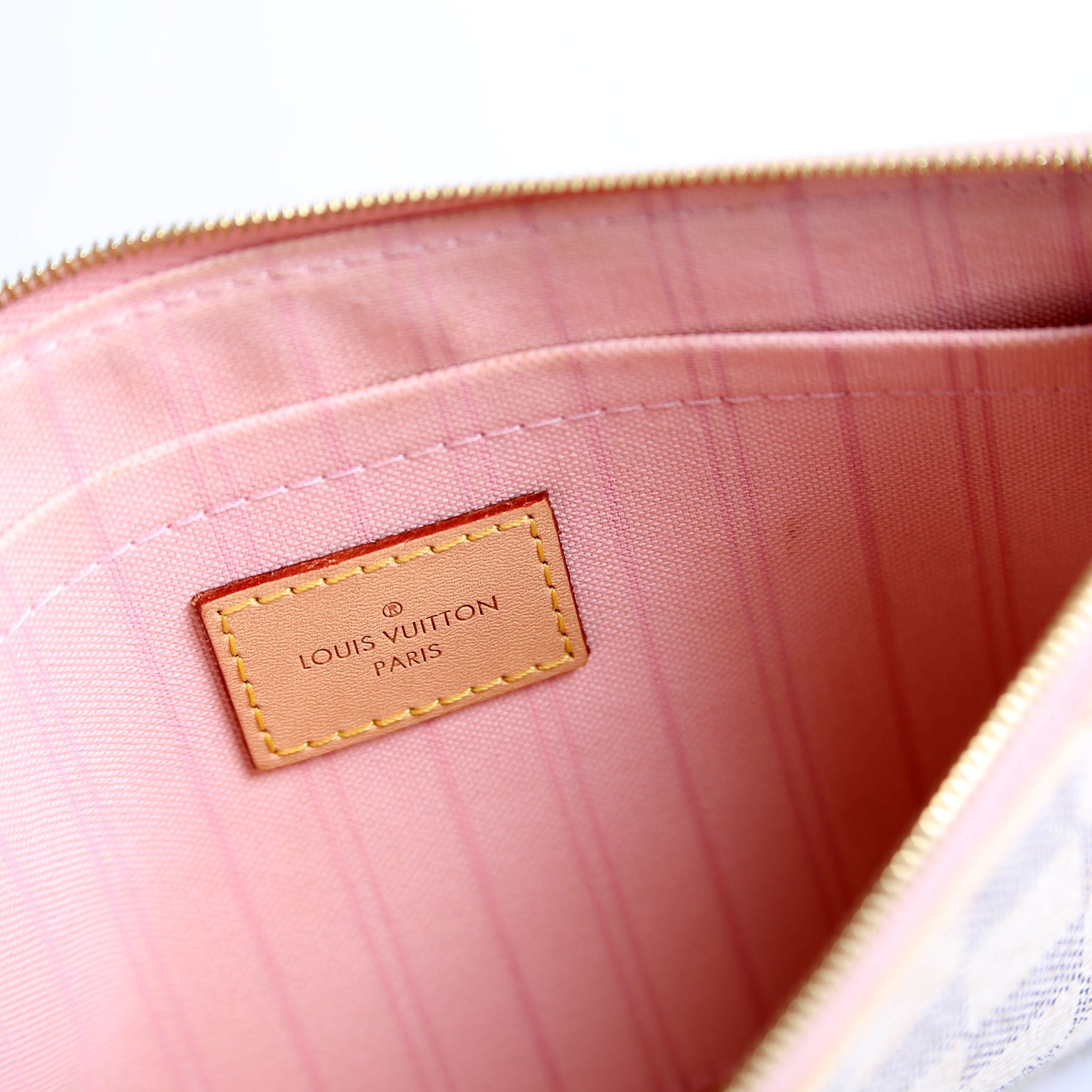 Pochette Only Azur Neverfull