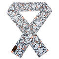 Rock'N'Roses Bandeau Silk Scarf Blue/Multi