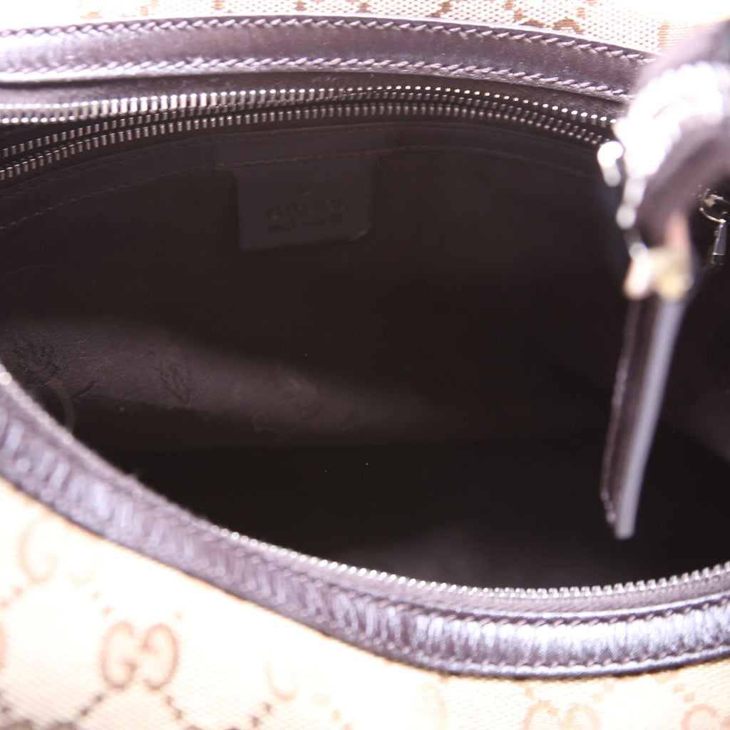 232945 GG Canvas Twins Hobo Large Beige/Brown