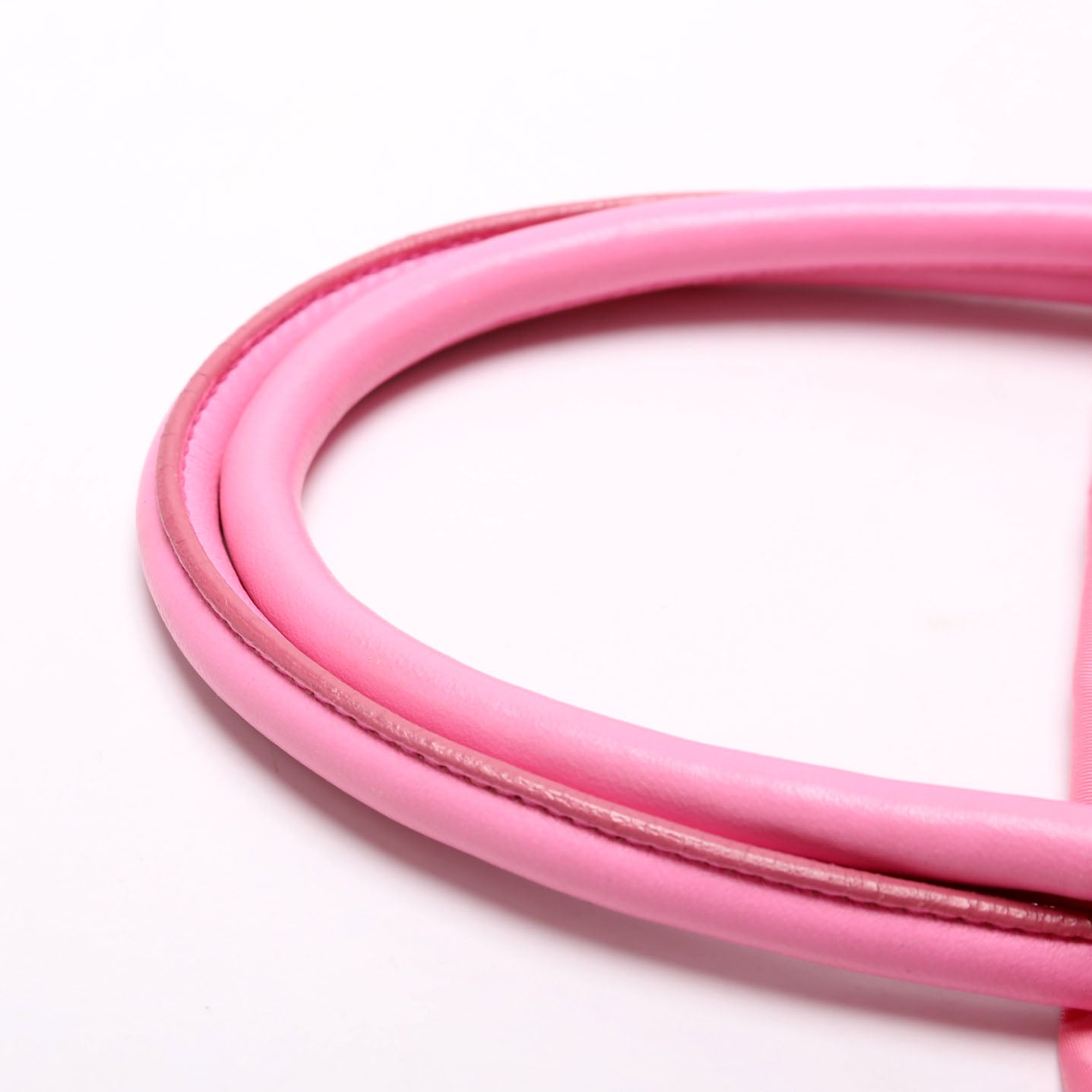 Tessuto Nylon Bow Tote Pink/Gold