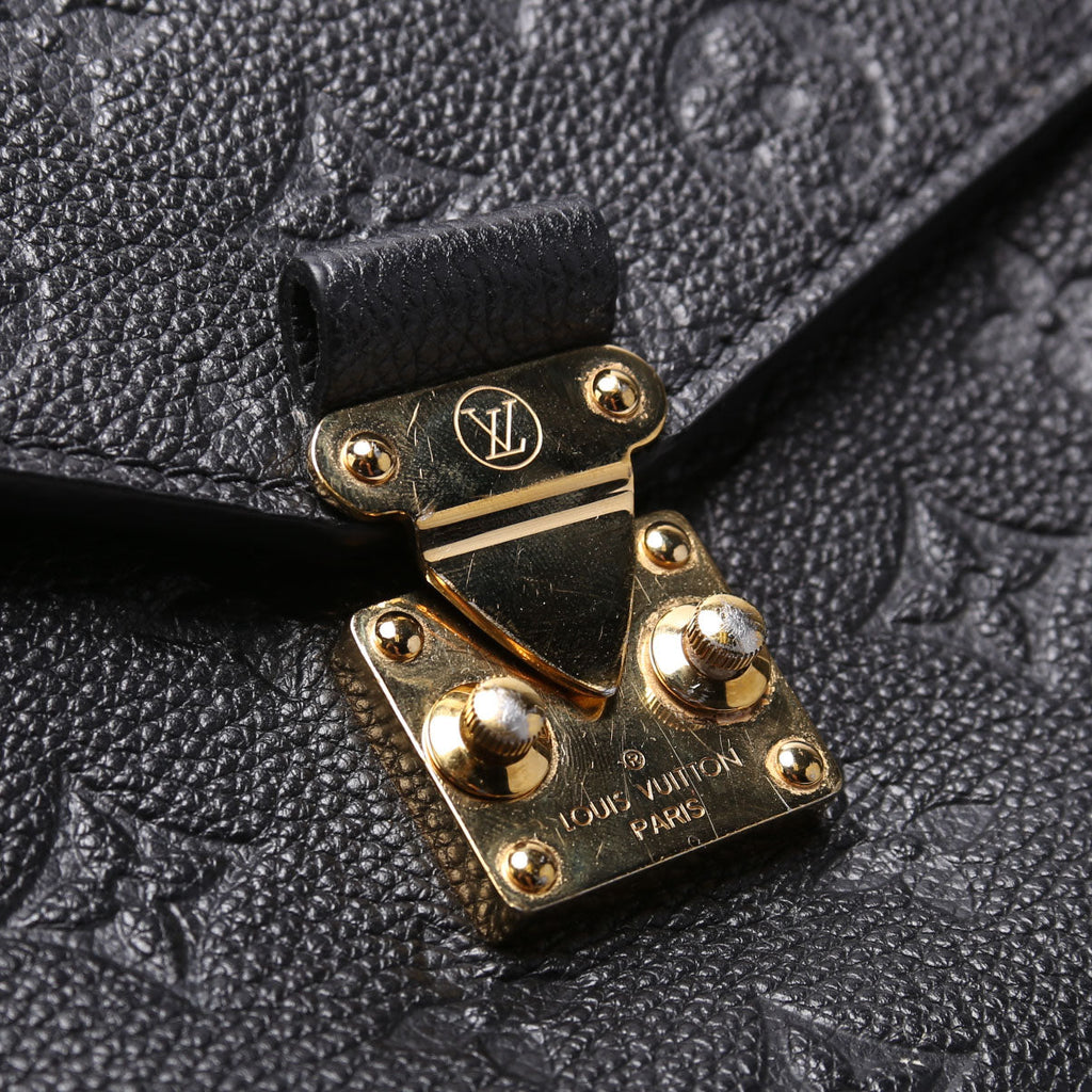 Pochette Metis Empreinte Black