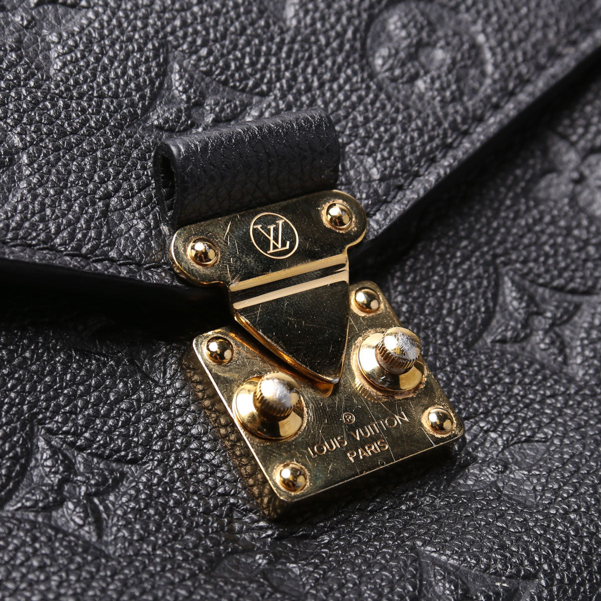 Pochette Metis Empreinte Black