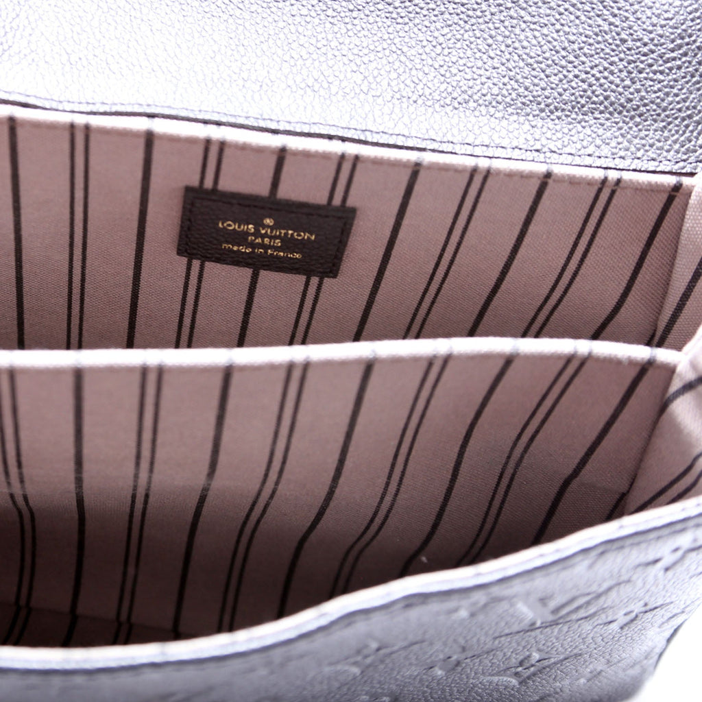 Pochette Metis Empreinte Black