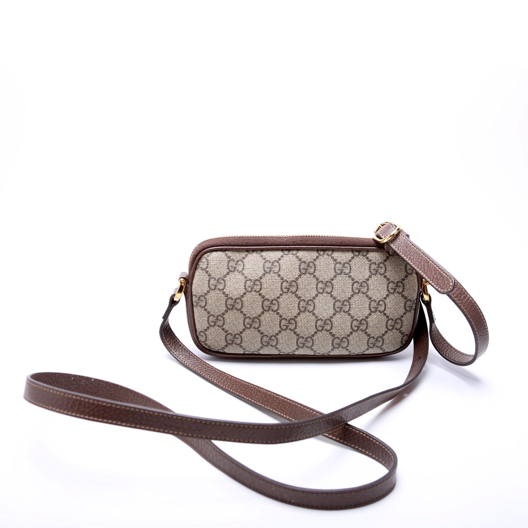 598664 GG Supreme Ophidia Mini Bag Brown
