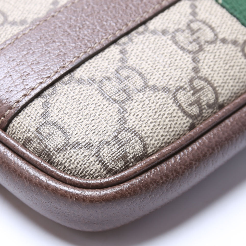 598664 GG Supreme Ophidia Mini Bag Brown