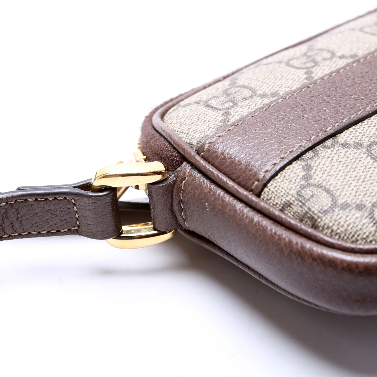 598664 GG Supreme Ophidia Mini Bag Brown