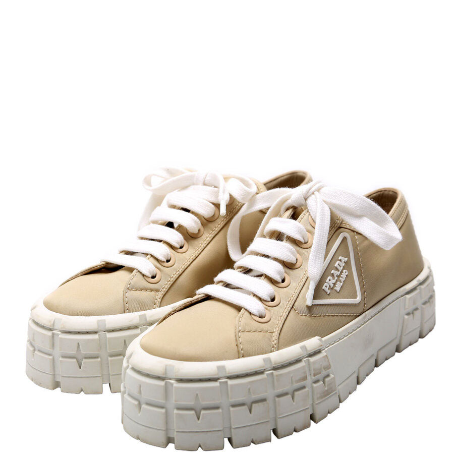 Double Wheel Sneakers Size 38 Beige