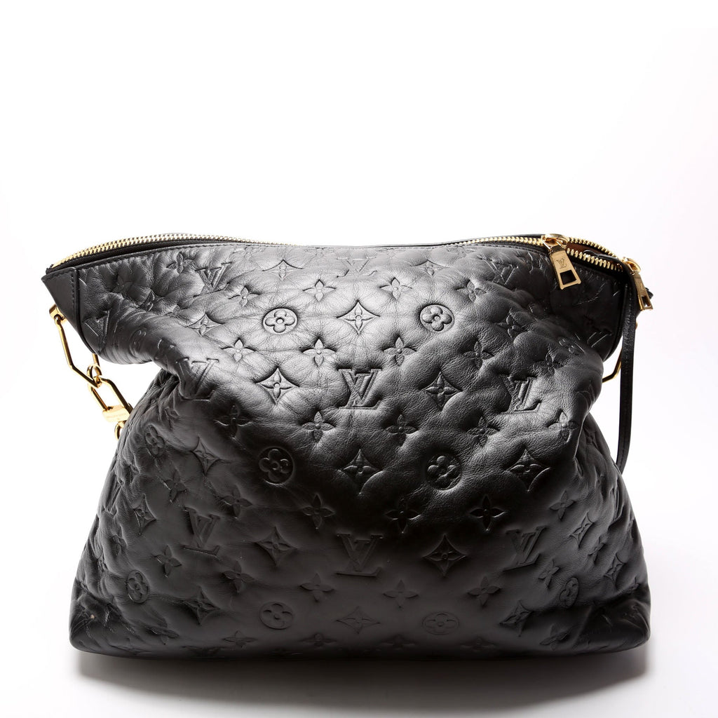 Coussin Hobo MM Lambskin Black