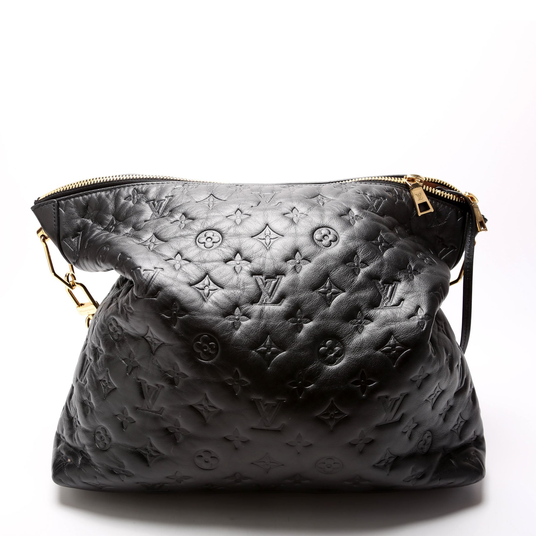 Coussin Hobo MM Lambskin Black