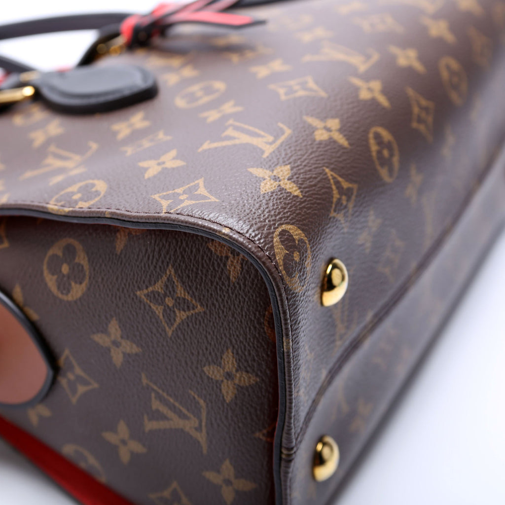 Tuileries Monogram/Leather Red