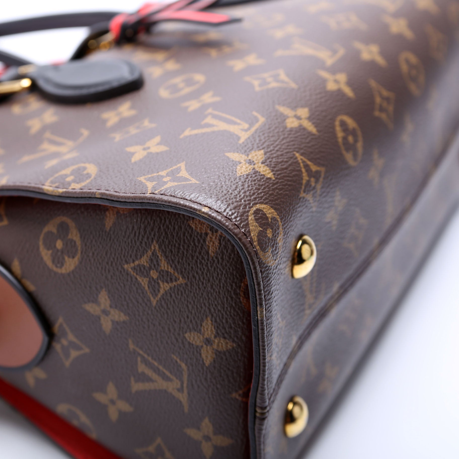 Tuileries Monogram/Leather Red