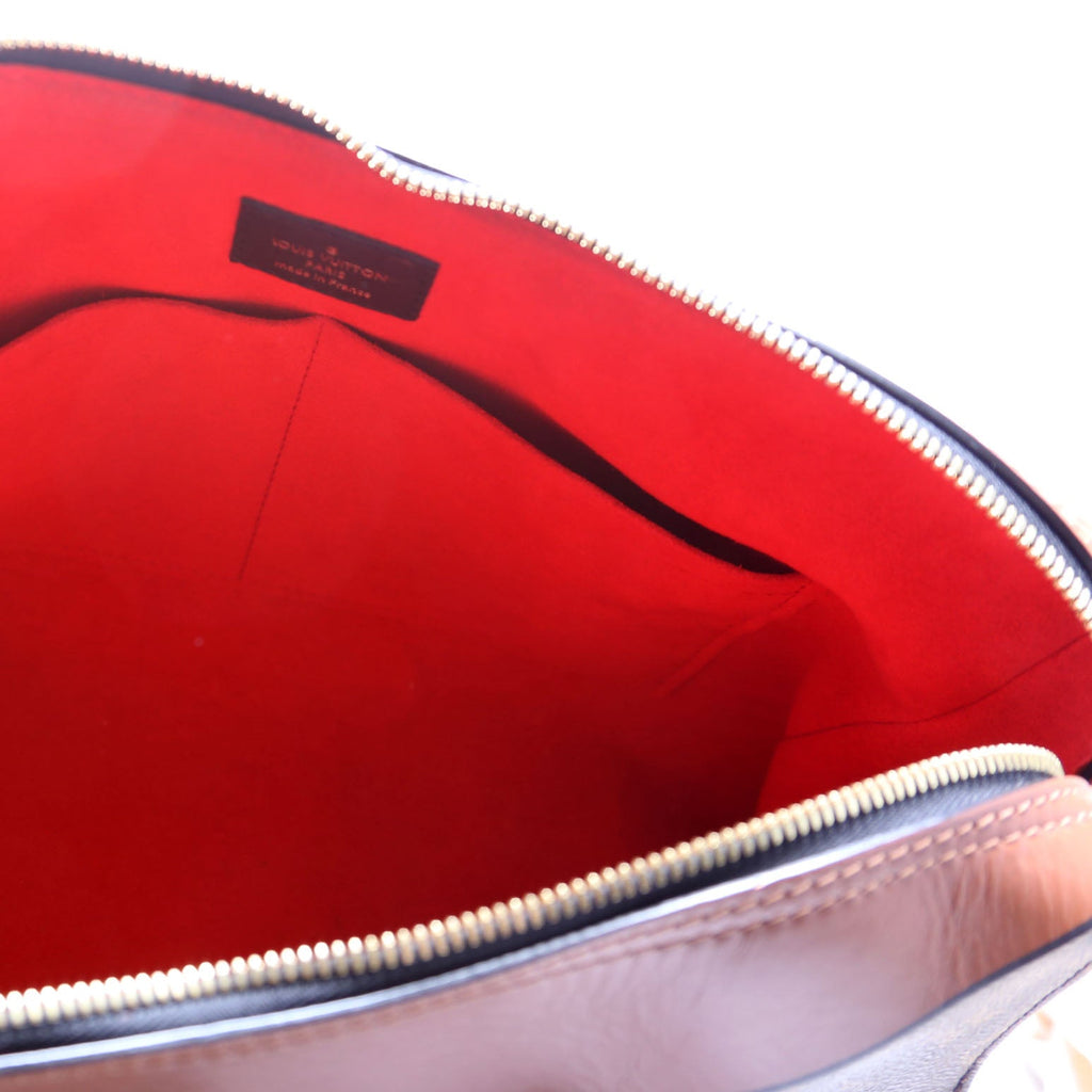 Tuileries Monogram/Leather Red