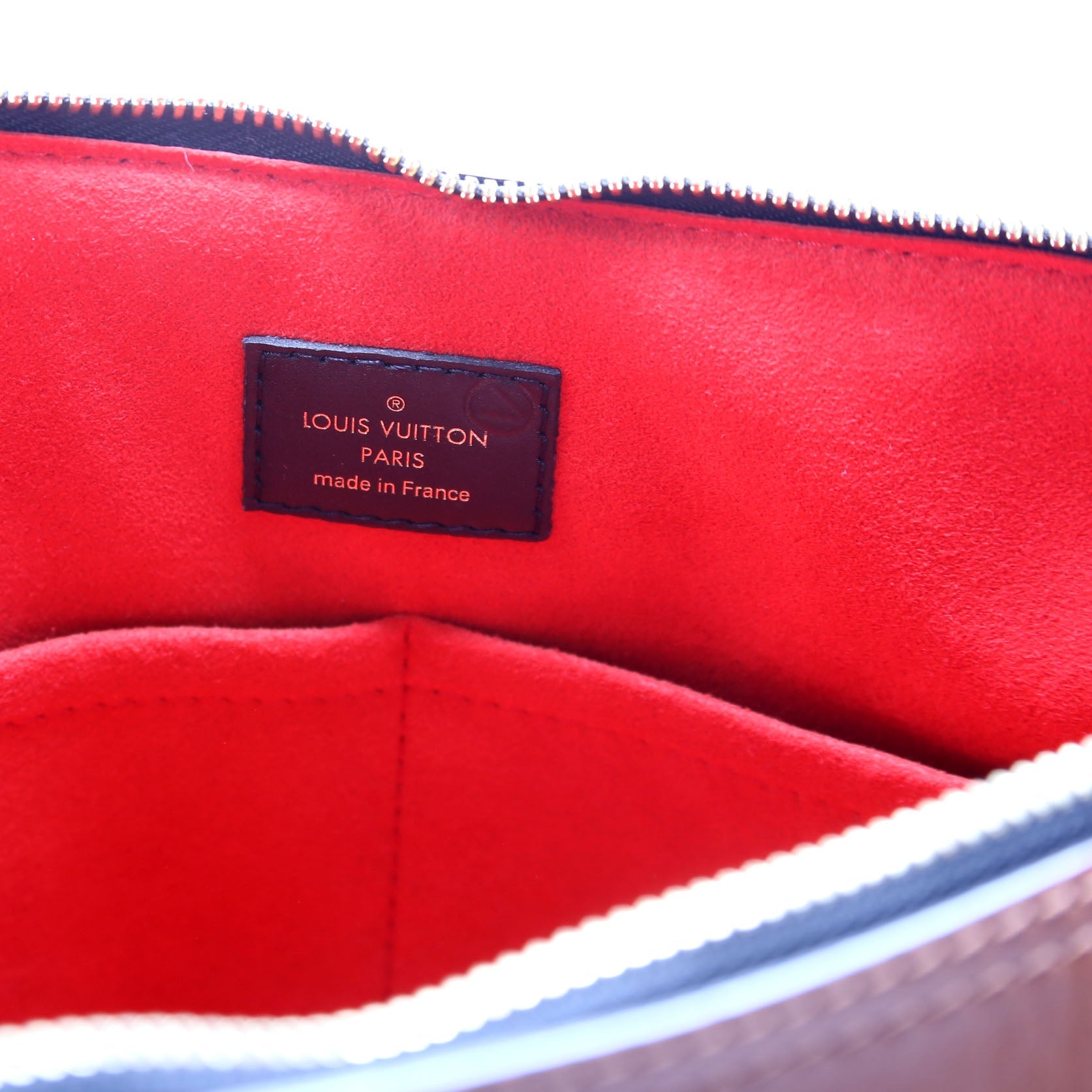Tuileries Monogram/Leather Red