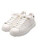 Timeout Sneakers Size 35.5 White/Brown