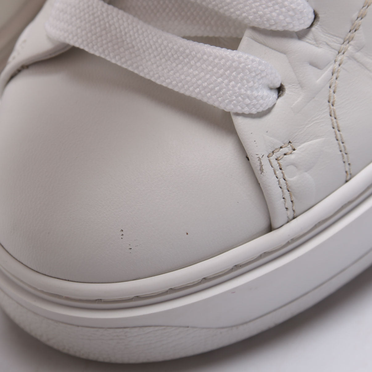 Timeout Sneakers Size 35.5 White/Brown