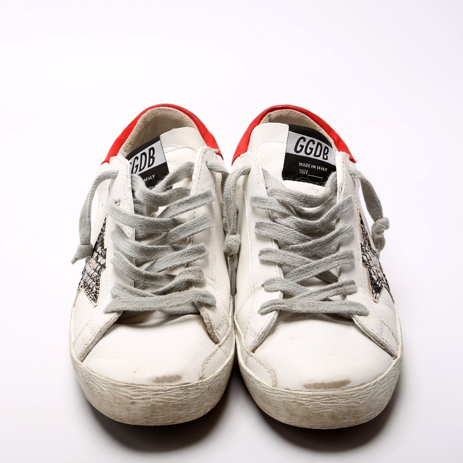 Superstar Sneakers Size 36 White/Red
