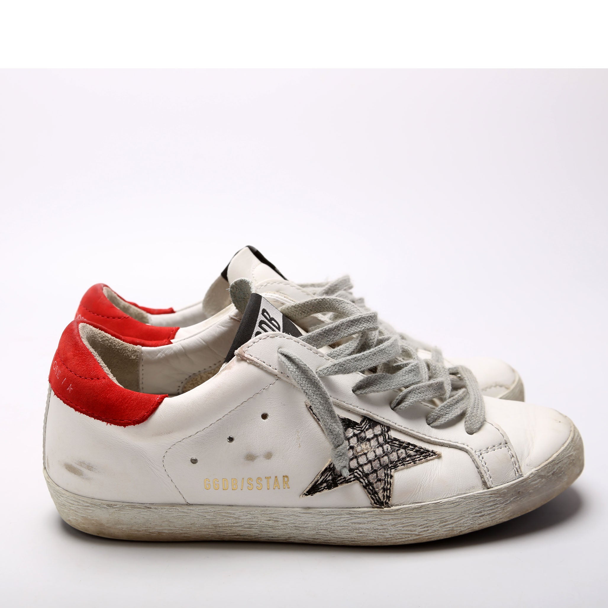 Superstar Sneakers Size 36 White/Red
