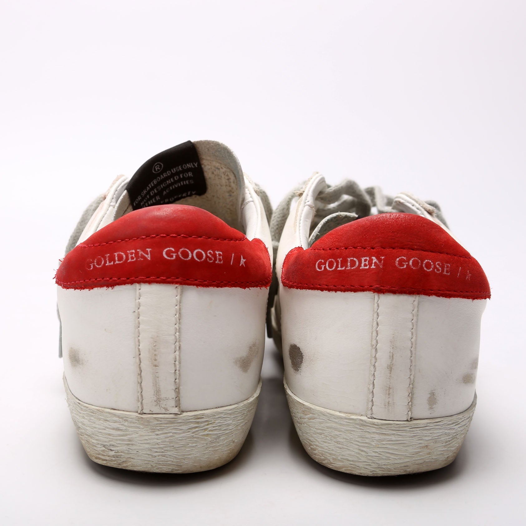 Superstar Sneakers Size 36 White/Red