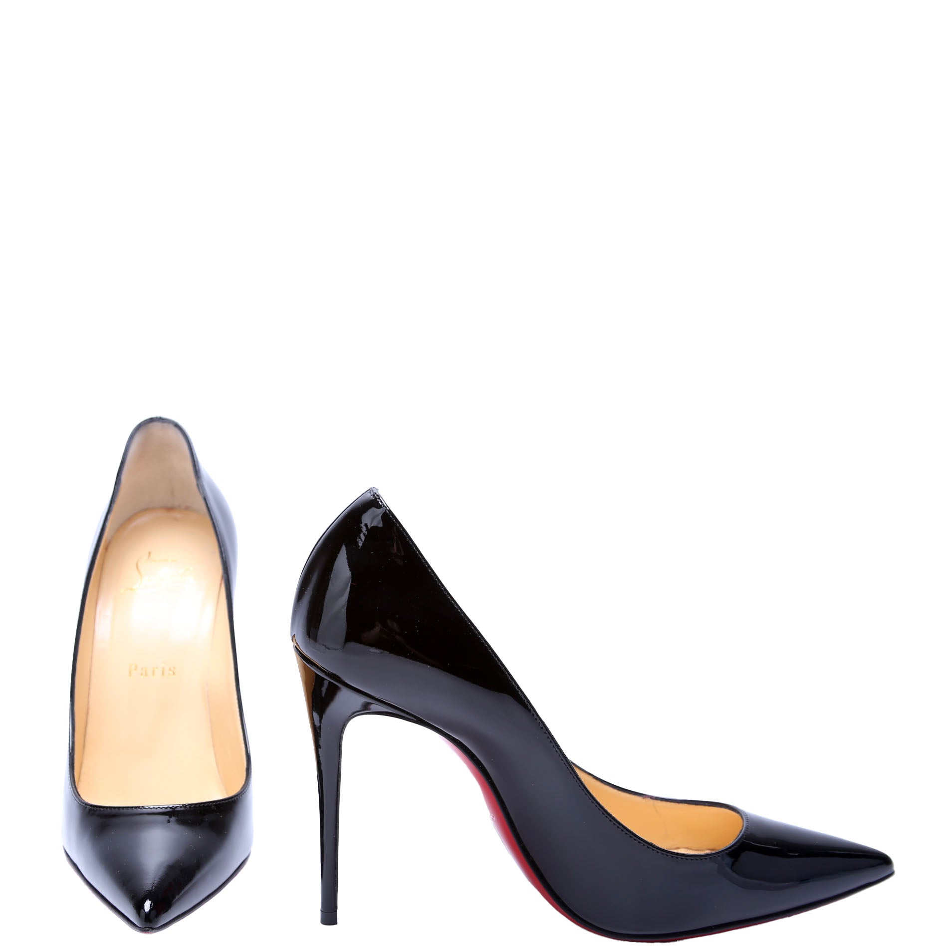 Kate 100 Patent Size 37 Black