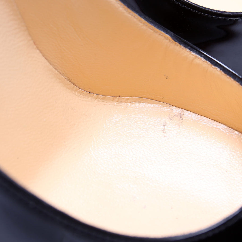 Kate 100 Patent Size 37 Black
